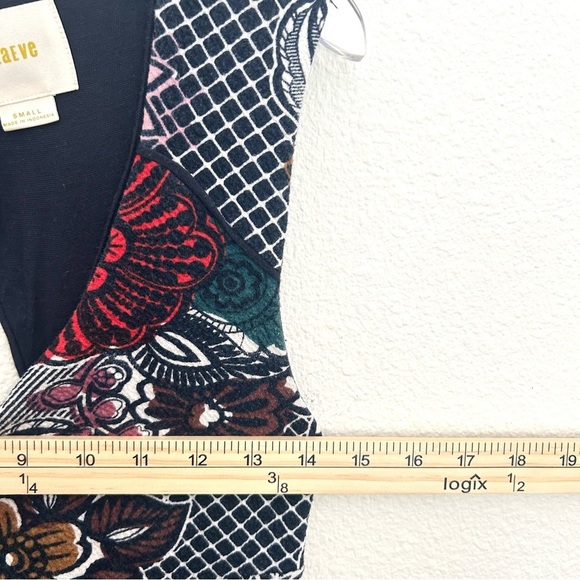 Maeve Anthropologie Fairchild Midi Dress Retro Feminine Pin-up Floral Size Small - Picture 11 of 16